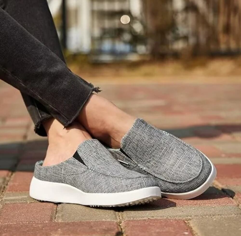 New ORTHOCOMFORT Women's Canvas Orthopedic Walking Shoes Size EU 40 Size 7